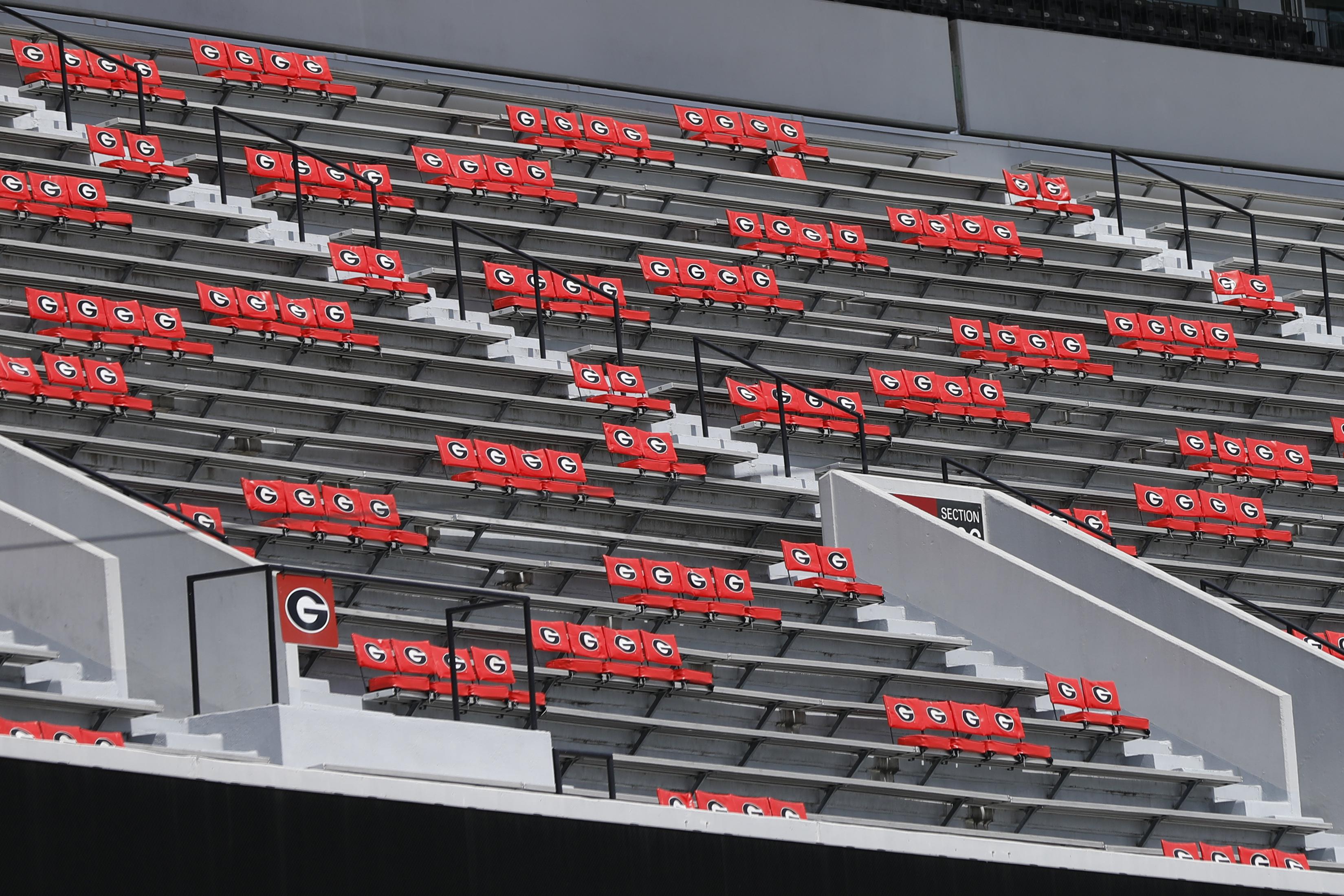 georgia football stadium seats